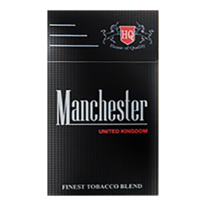 Сигареты Manchester Black King Size (Манчестер Блэк Кинг Сайз)