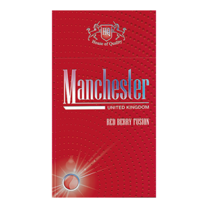 Сигареты Manchester Red Berry (Манчестер Клубника Ментол с кнопкой)