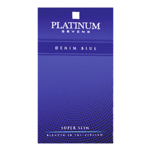 Сигареты Platinum Seven Superslims Denim Blue (Платинум Суперслимс Дэним Блю)